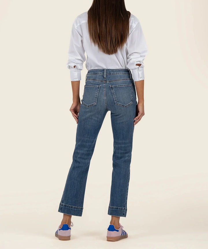 KUT from the Kloth Denim Kelsey High Rise Ankle Flare - KP2104MA2