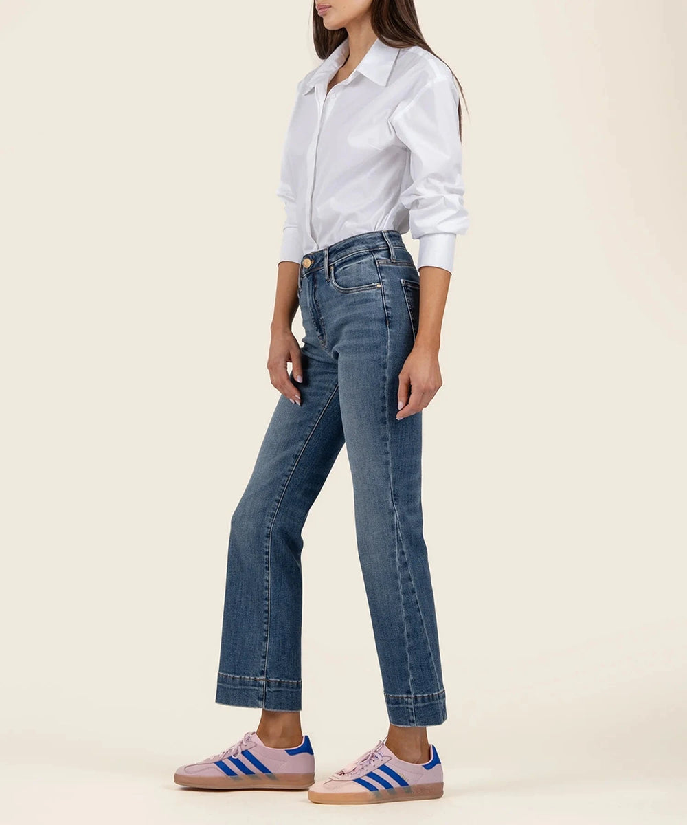 KUT from the Kloth Denim Kelsey High Rise Ankle Flare - KP2104MA2