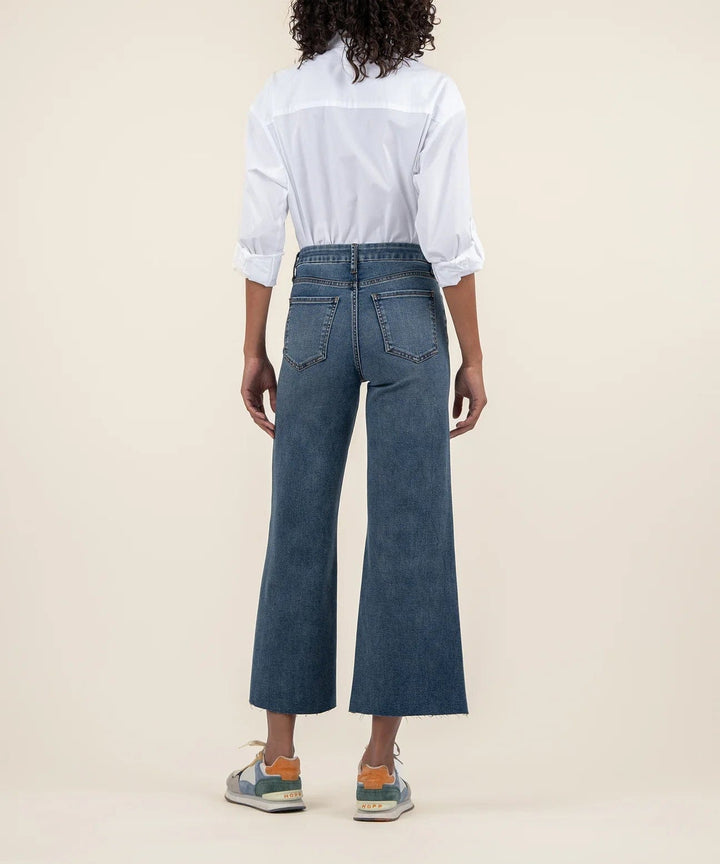 KUT from the Kloth Denim Meg High Rise Wide Leg - KG1516MD9
