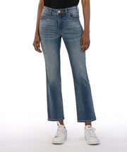 KUT from the Kloth Denim Reassuring - Medium / 0 Kelsey High Rise Fab Ab Ankle Flare - 1MA1