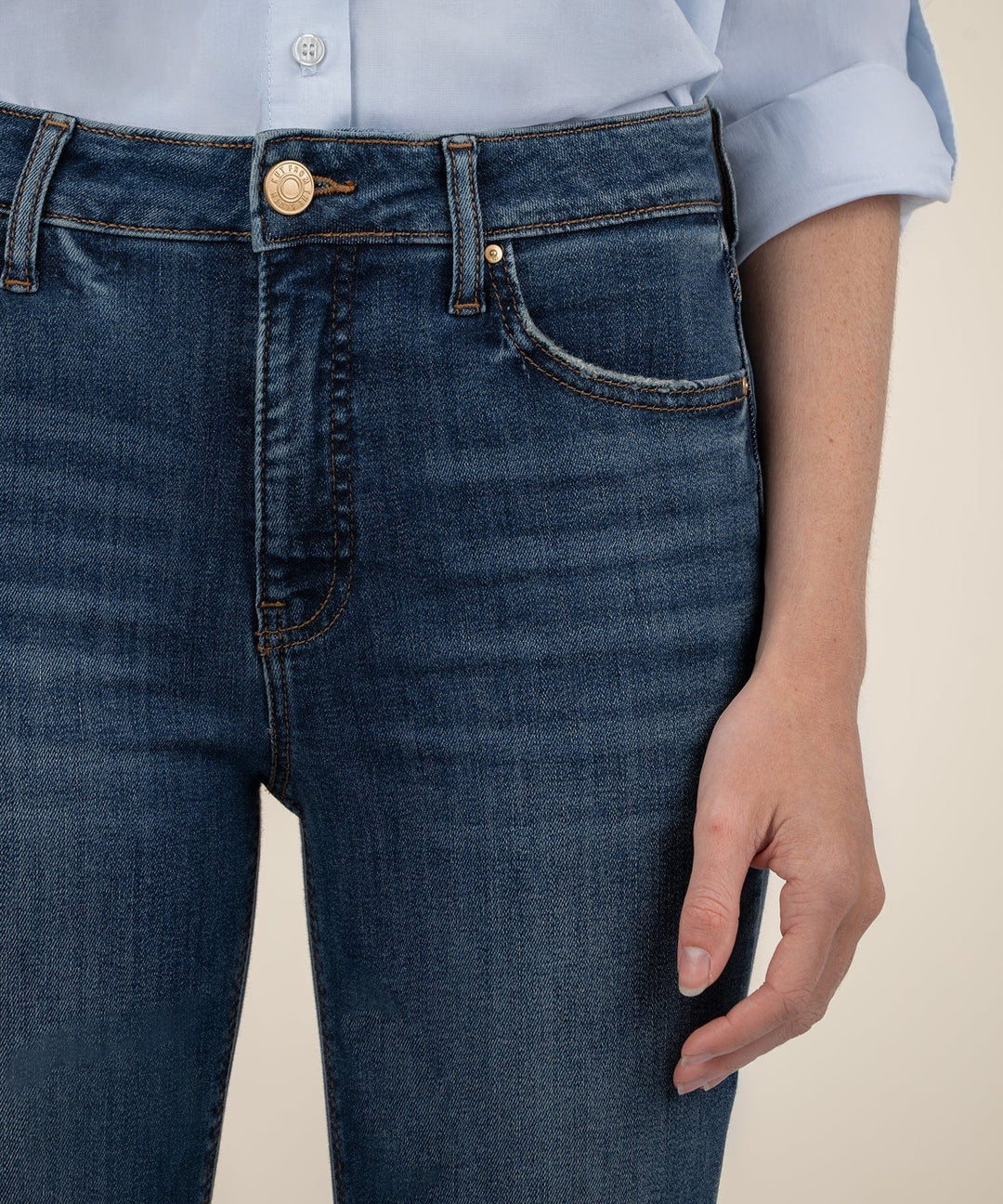 KUT from the Kloth Denim Stella High Rise Flare - KP1611MA5