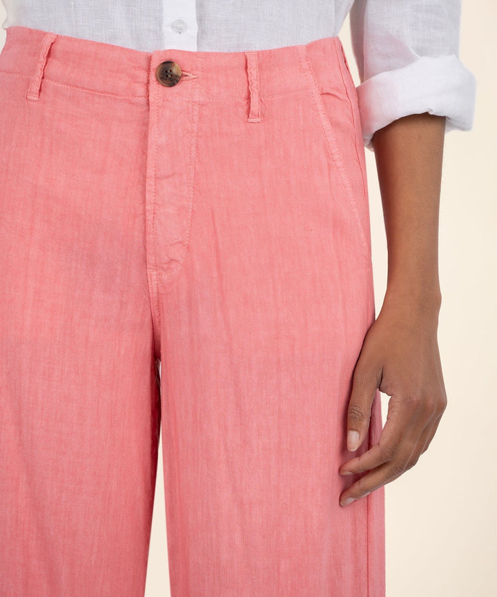 KUT from the Kloth Pants Meg Linen High Rise Wide Leg Pants