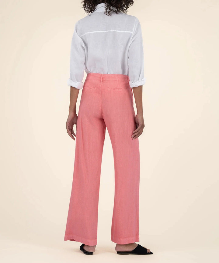 KUT from the Kloth Pants Meg Linen High Rise Wide Leg Pants