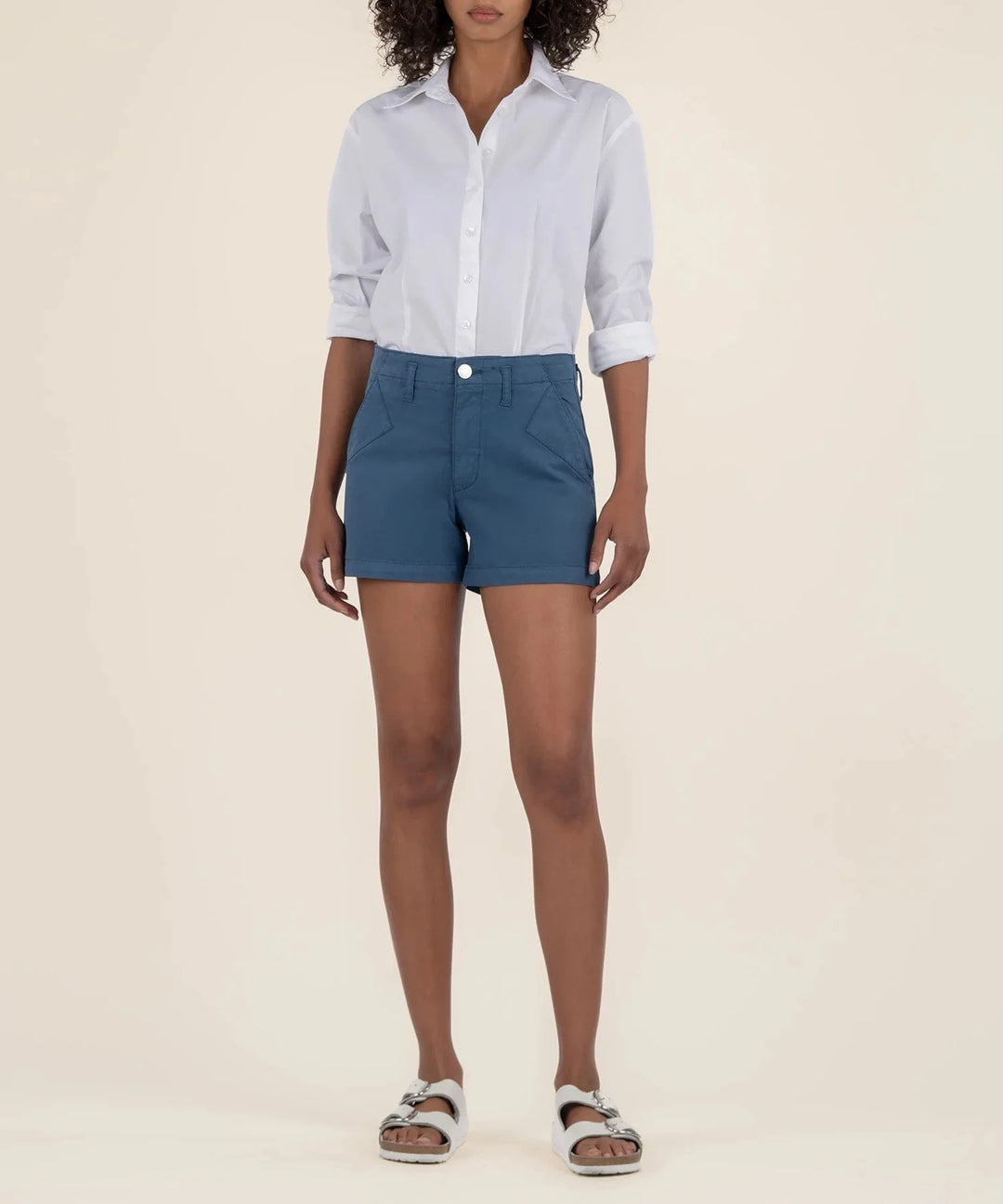 KUT from the Kloth Shorts Kimia Wide Leg Short