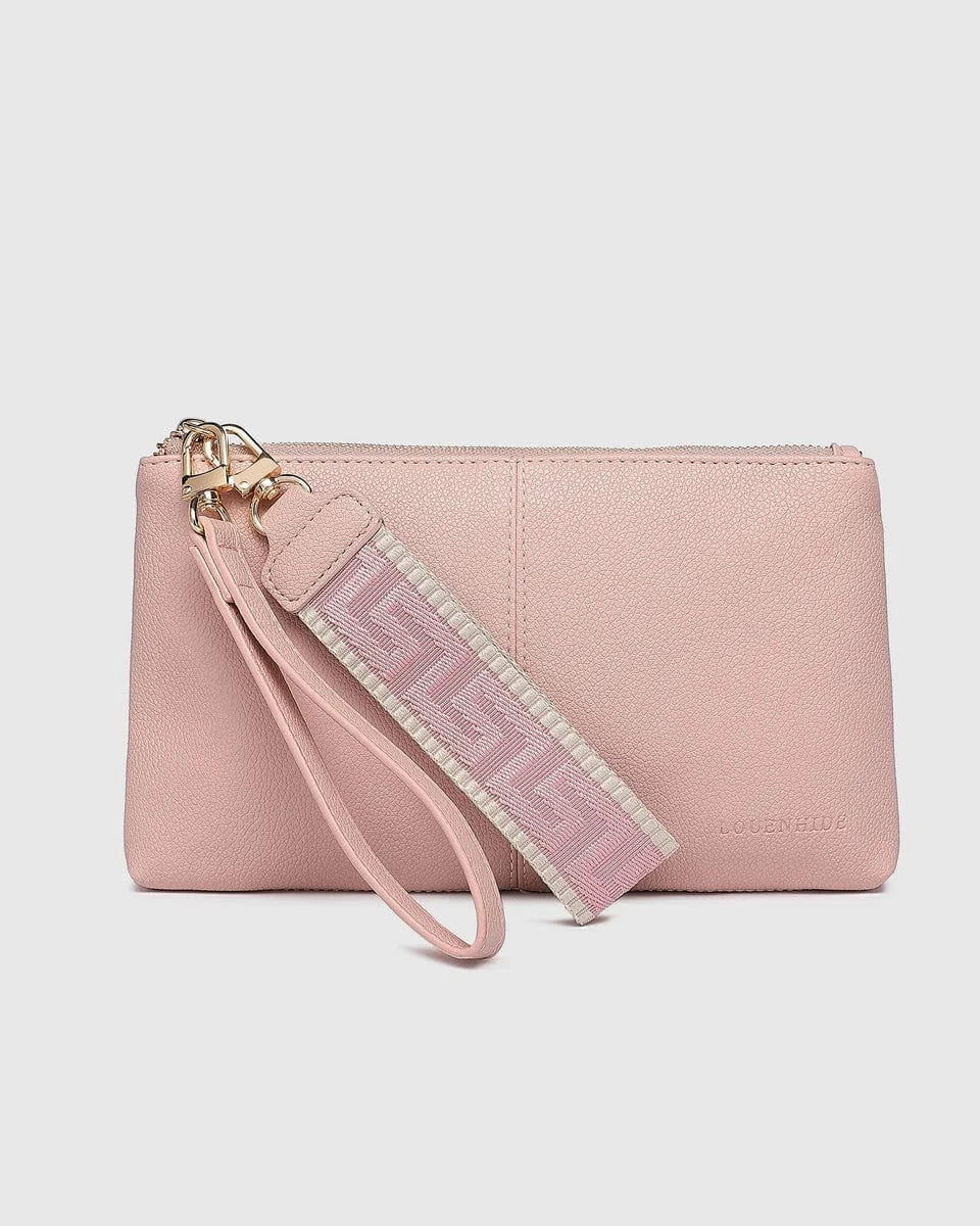 Louenhide Clutch Dusty Pink Mimi Wristlet