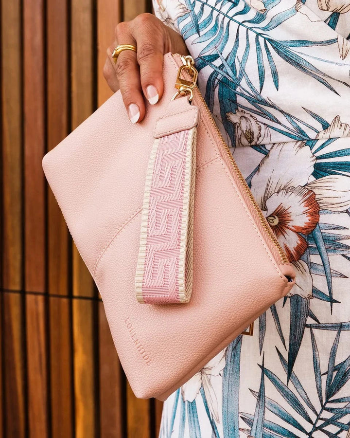 Louenhide Clutch Dusty Pink Mimi Wristlet