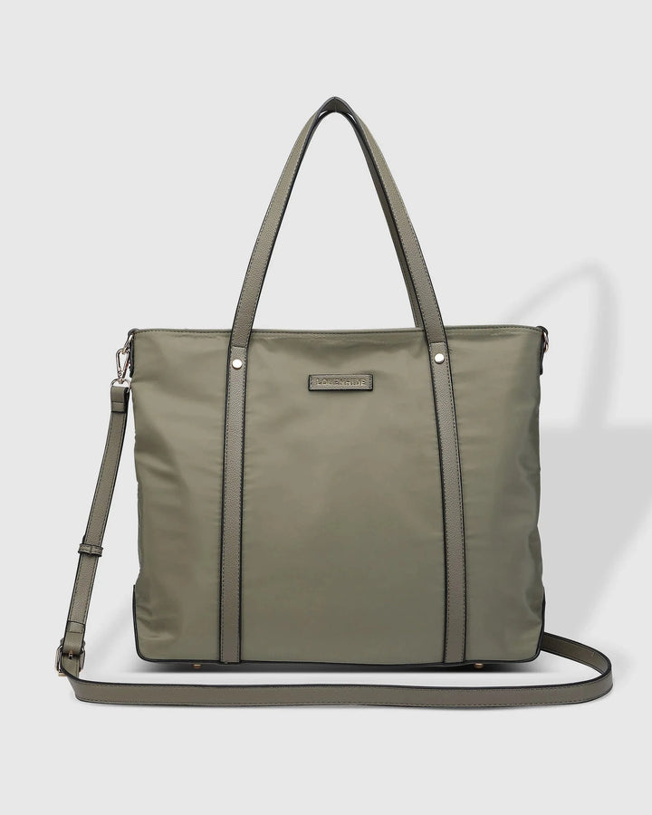 Louenhide Tote Khaki Nora Nylon Travel Tote