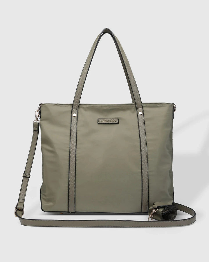 Louenhide Tote Khaki Nora Nylon Travel Tote
