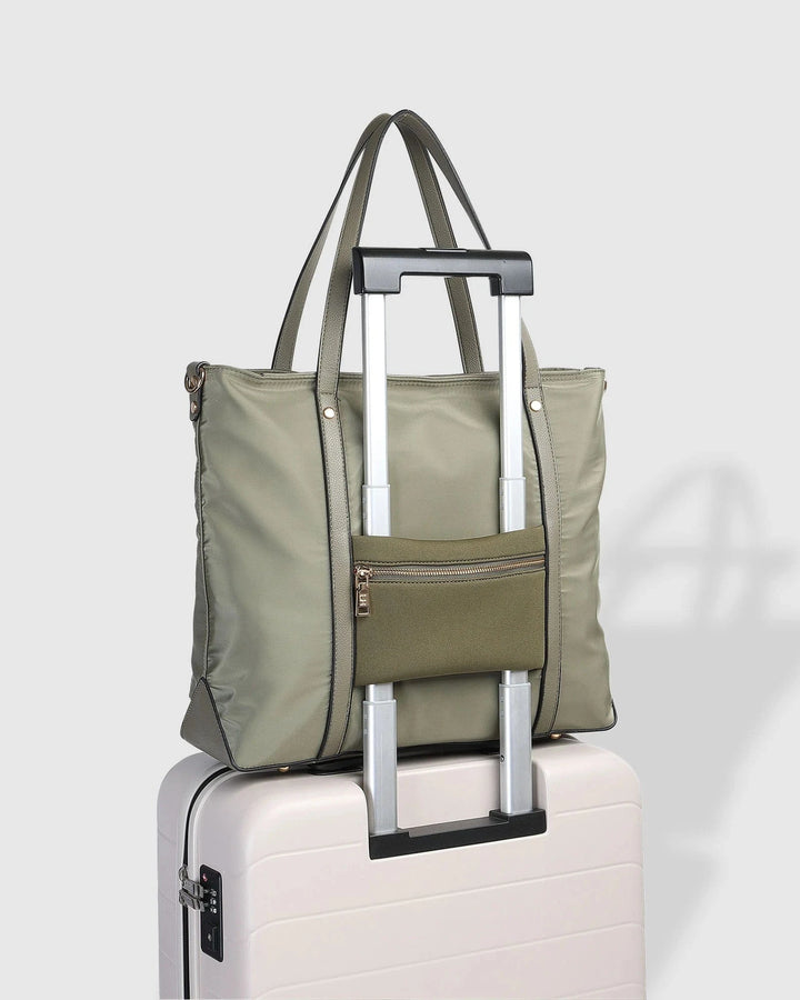 Louenhide Tote Khaki Nora Nylon Travel Tote