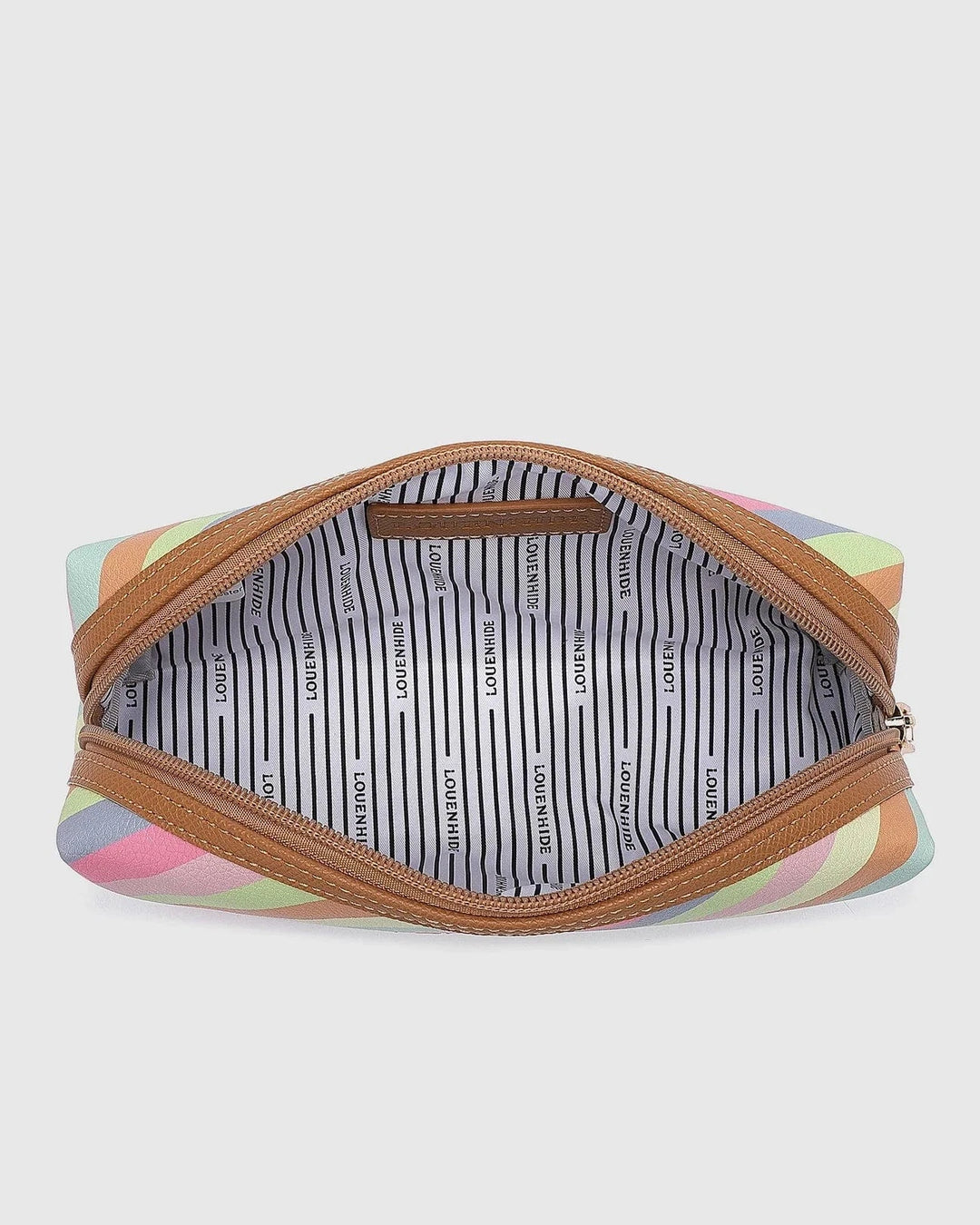 Louenhide Tote Pastel Stripe Brianna Makeup Bag