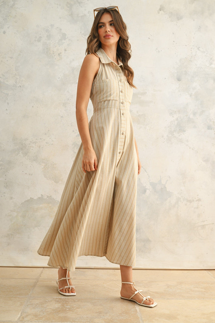 Miou Muse Dress Palmer Shirt Dress