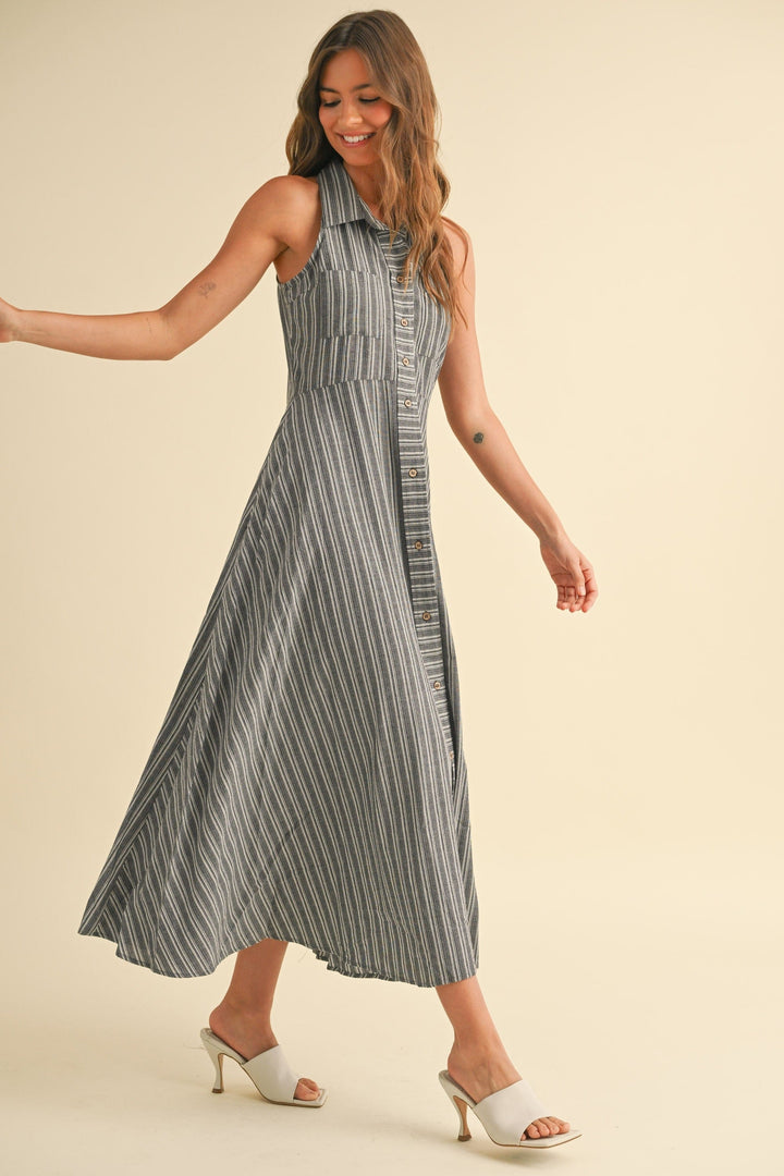 Miou Muse Dress Palmer Shirt Dress