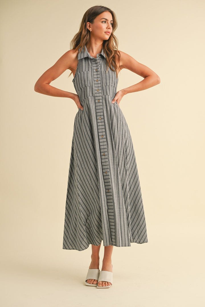 Miou Muse Dress Palmer Shirt Dress