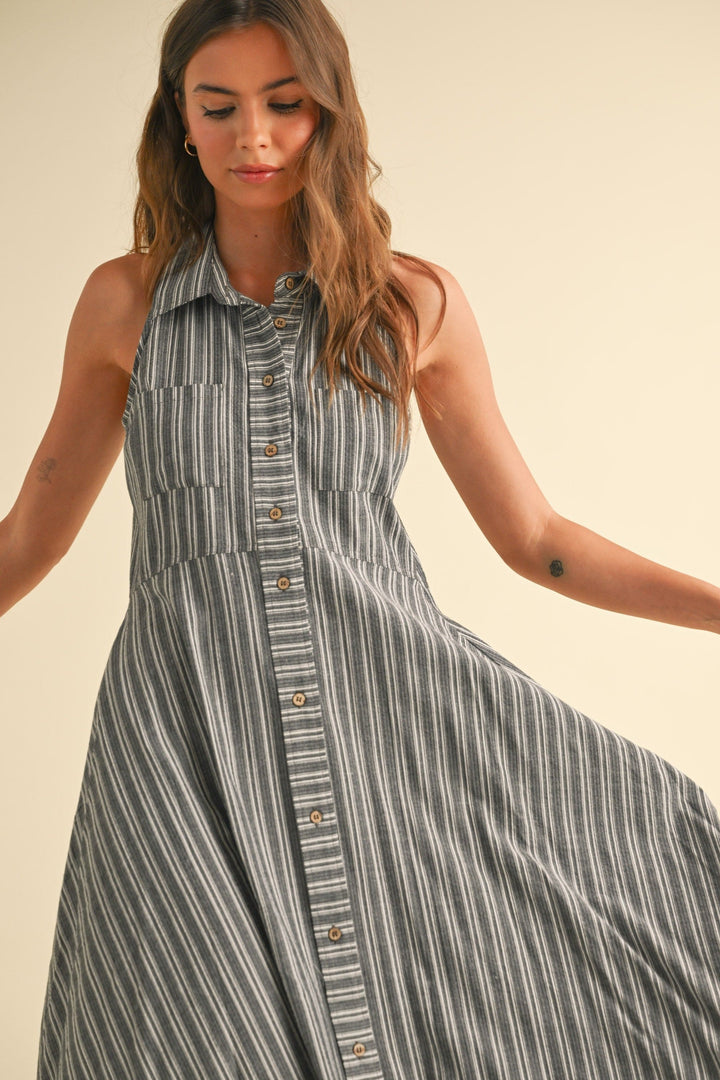 Miou Muse Dress Palmer Shirt Dress