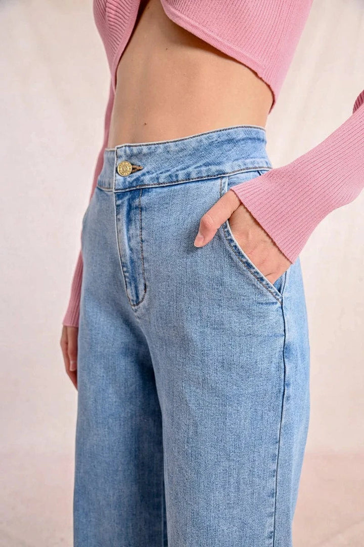 Molly Bracken Denim Mindy Wide Jeans