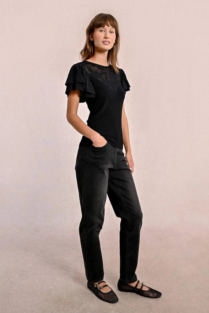 Molly Bracken Top Riley Fitted Tee