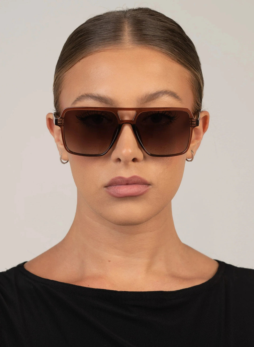 Otra Eyewear Sunglasses Trans Maple / Brown Fade Zoya Sunglasses