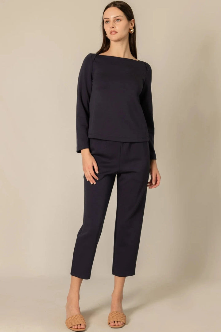 P Cill Pants Lou Waist Band Ankle Pants