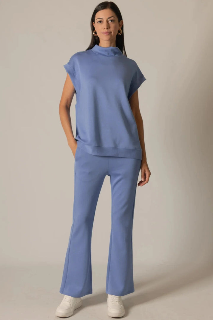 P Cill Top Elison Mock Neck Top