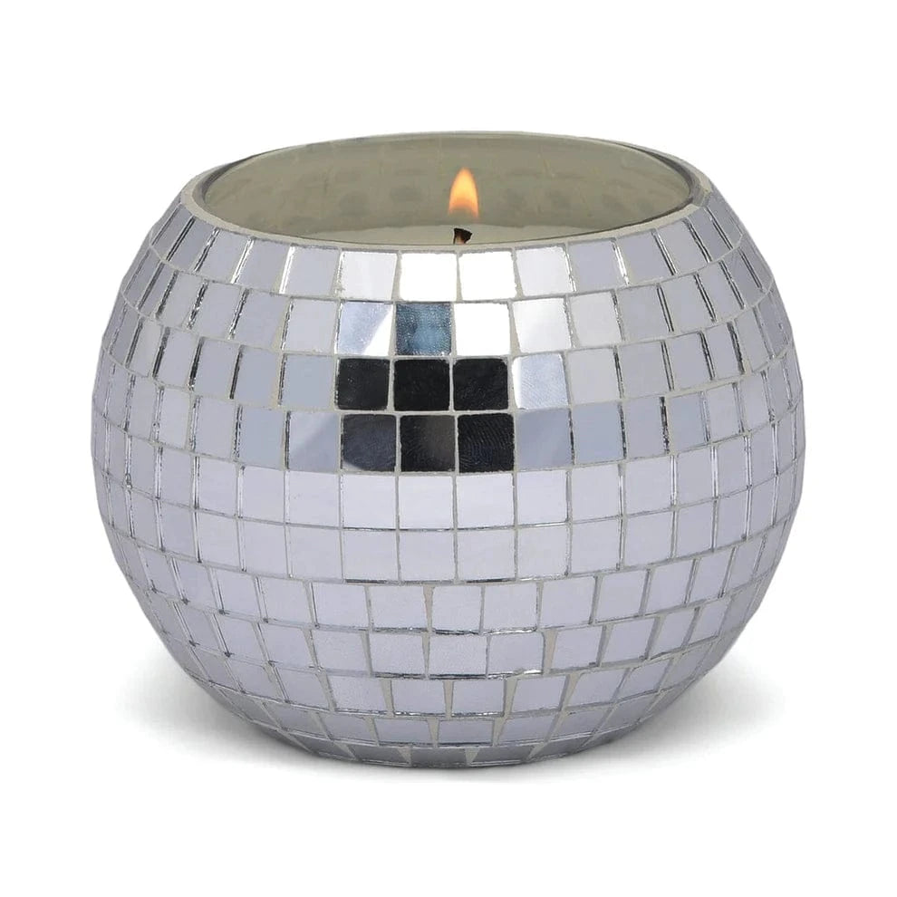 Paddywax Candle Magique Green Disco Ball - Sparkling Bergamot
