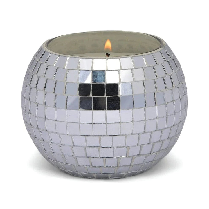 Paddywax Candle Magique Green Disco Ball - Sparkling Bergamot