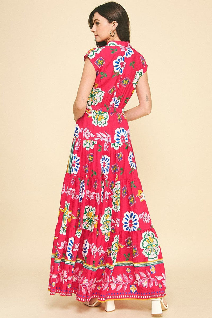 Pinch Dress Piper Floral Tiered Dress