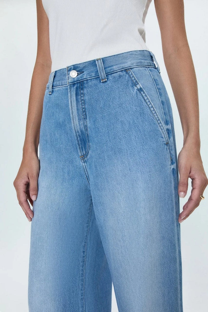 Pistola Denim Dalia High Rise WIde Leg Denim