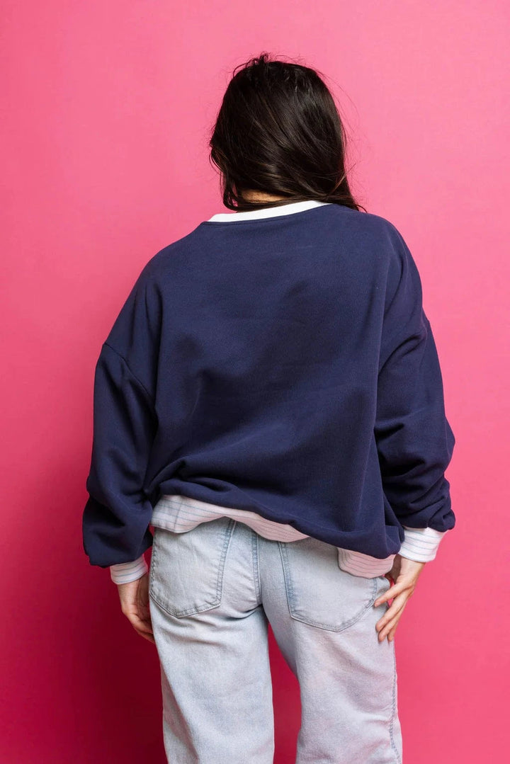 Queen of Sparkles Sweatshirt Teach Sequin Sweatshirt