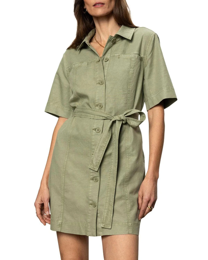 Sanctuary Dress Sage / XS Alma Surplus Dress