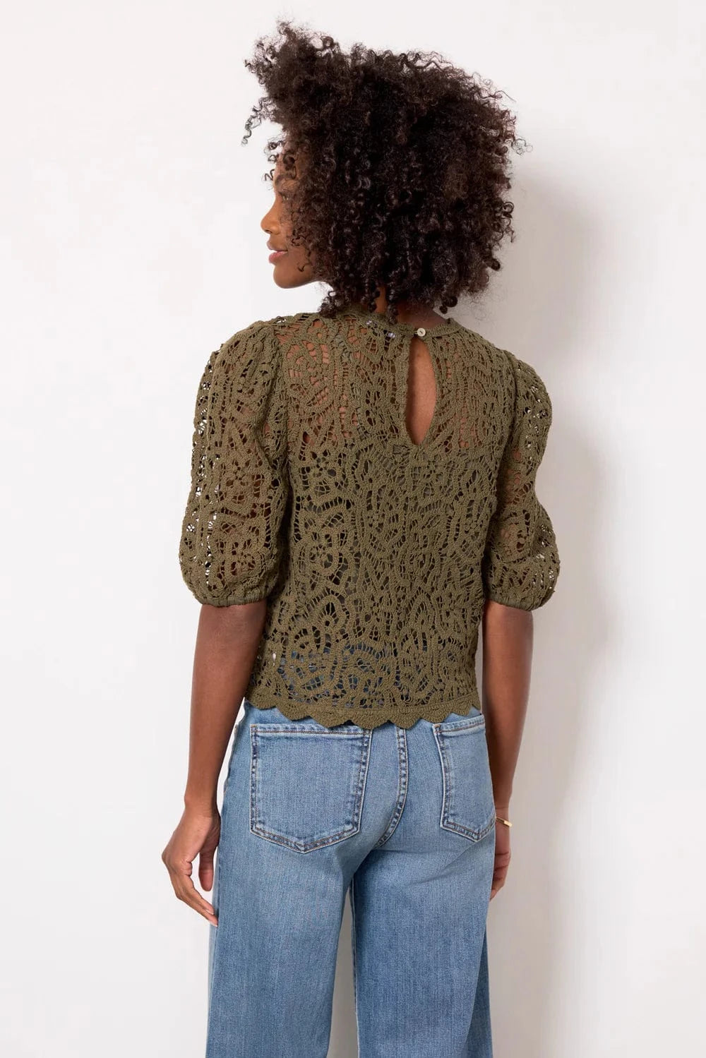 Sanctuary Top Cherished Lace Tee