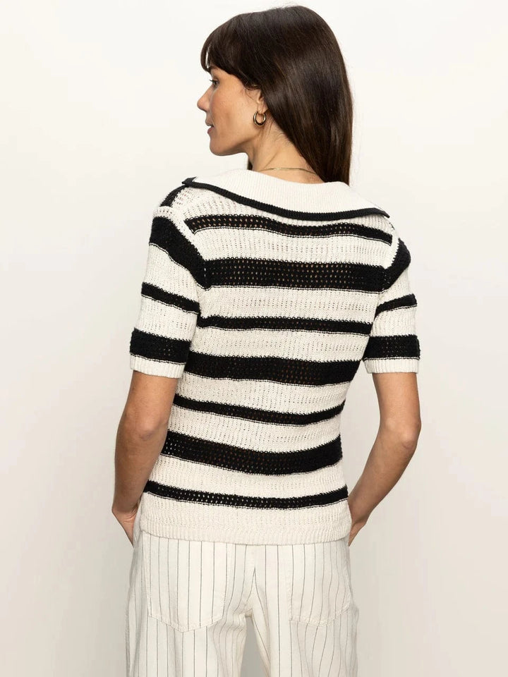 Sanctuary Top Knitted Collared Top
