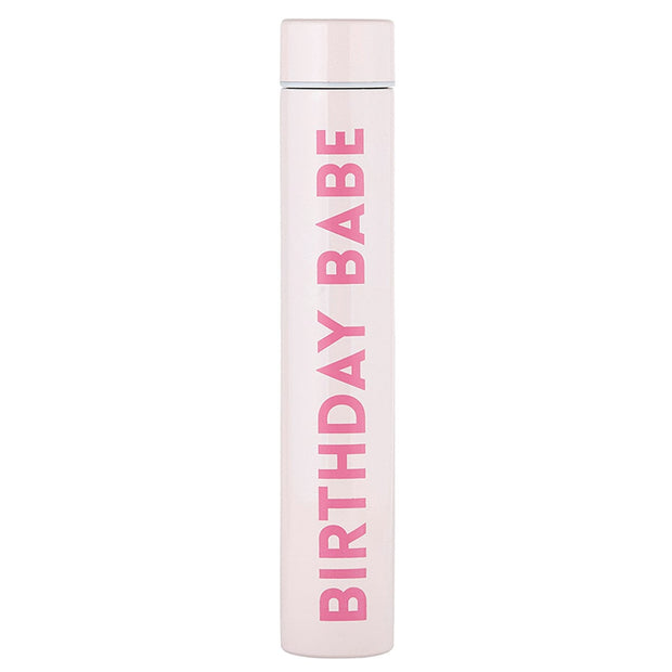 Santa Barbara Drinkware Flask Bottle - Birthday Babe