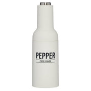Santa Barbara Gift Pepper Electric Matte Grey Grinder