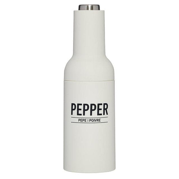 Santa Barbara Gift Pepper Electric Matte Grey Grinder