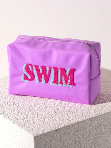 Shiraleah Bag Swim Lilac Shiraleah Joy "Swim" Zip Pouch