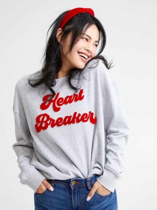 Shiraleah Sweatshirt Heart Breaker Sweatshirt