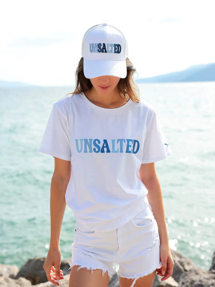 Shiraleah Trucker Hats White Unsalted Trucker Hat