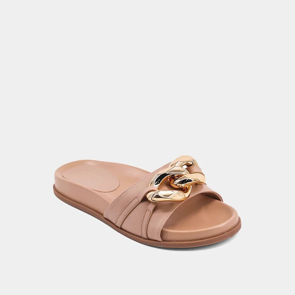 Shu Shop Sandal Nude / 6 Cassie Chain Slide