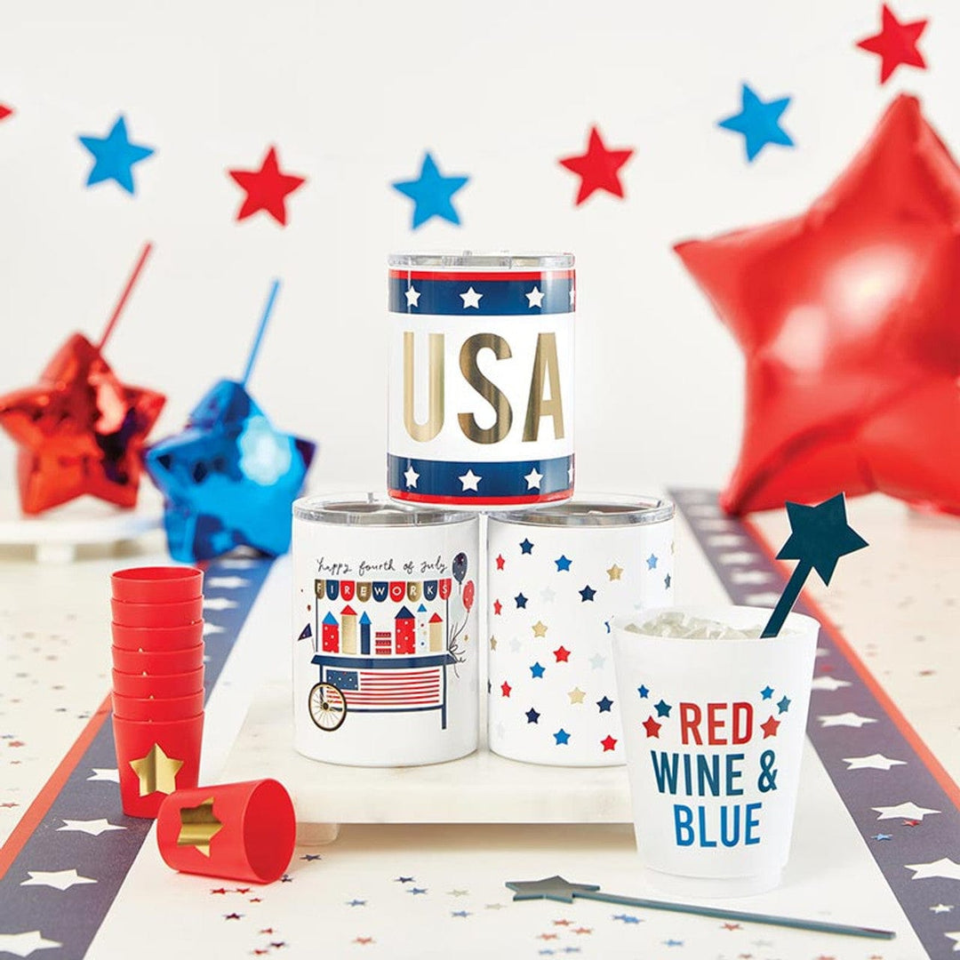 Slant Collections Drinkware USA Shot Cup