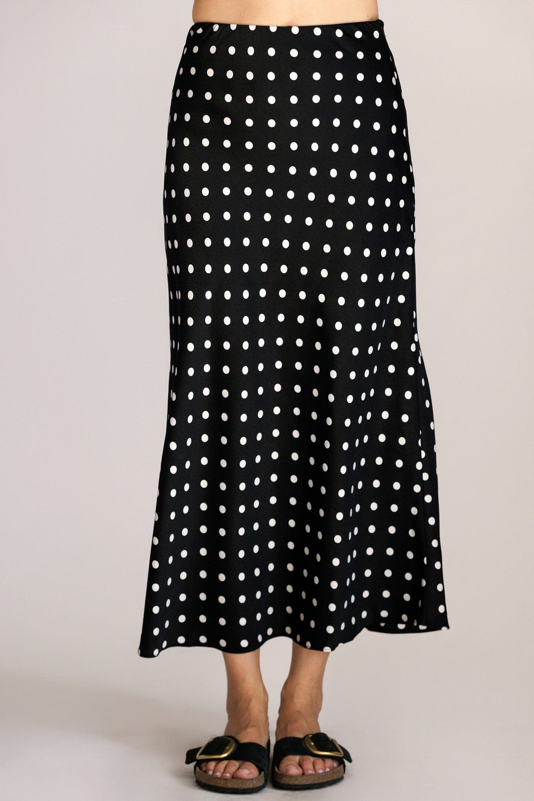 STORIA Skirt Black / Ivory Dot / S Amalia Polka Dot Skirt
