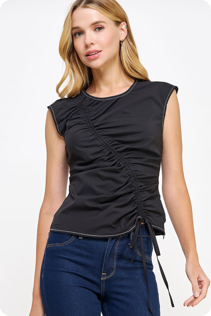 Strut & Bolt Top Black / S Remi Sleeveless Top