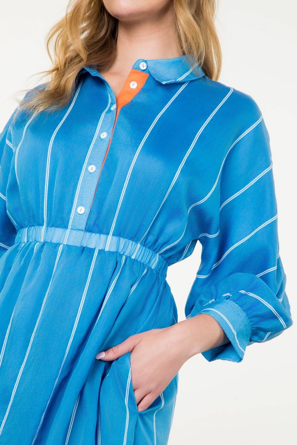 THML Dress Eva Striped Dress