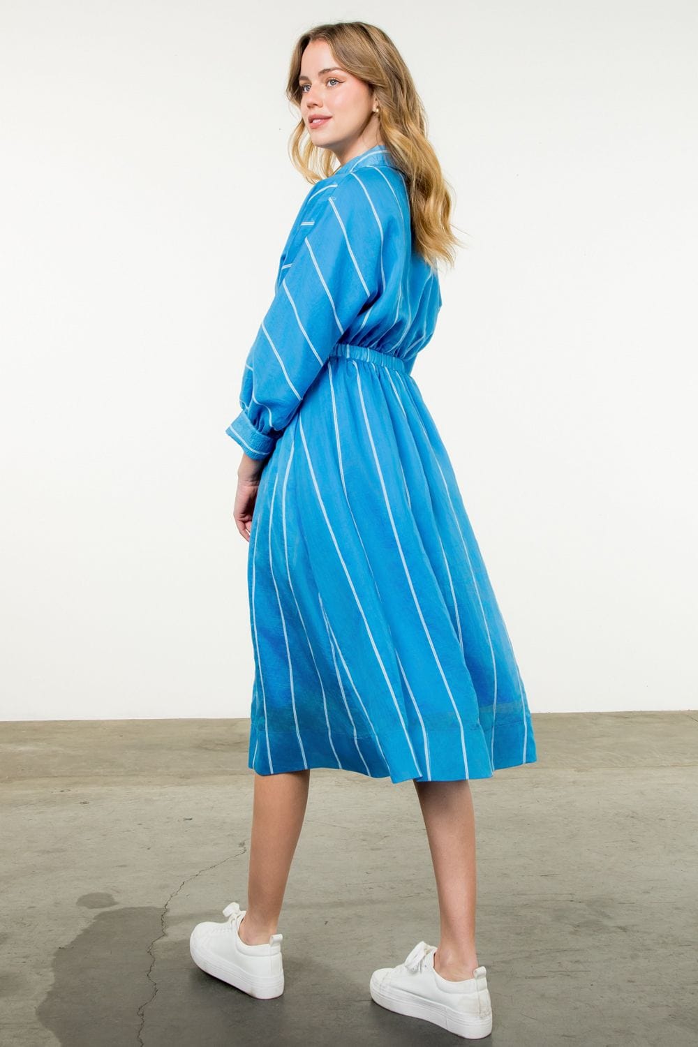 THML Dress Eva Striped Dress