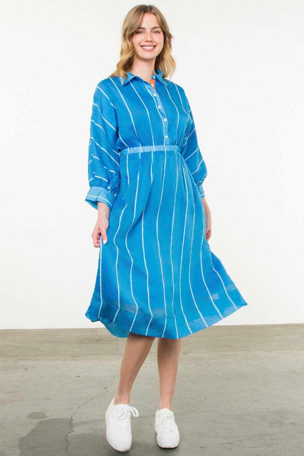 THML Dress Eva Striped Dress