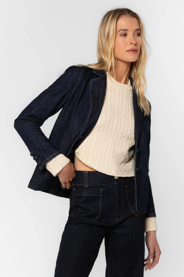 Velvet Heart Blazer Raw Blue / XS Aristide Raw Blue Blazer