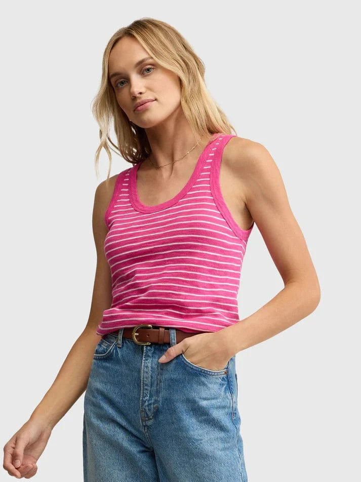 Z Supply Tank Island Pink / XS The Perfect Striped Tank