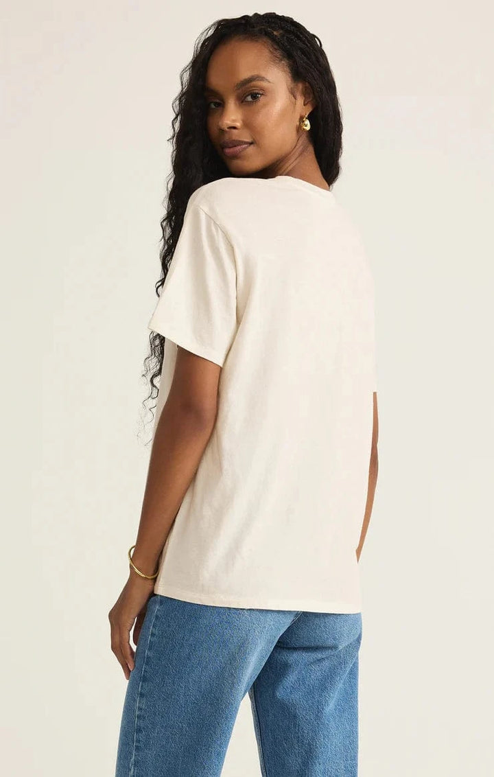 Z Supply Tee Team Happy Boyfriend Tee