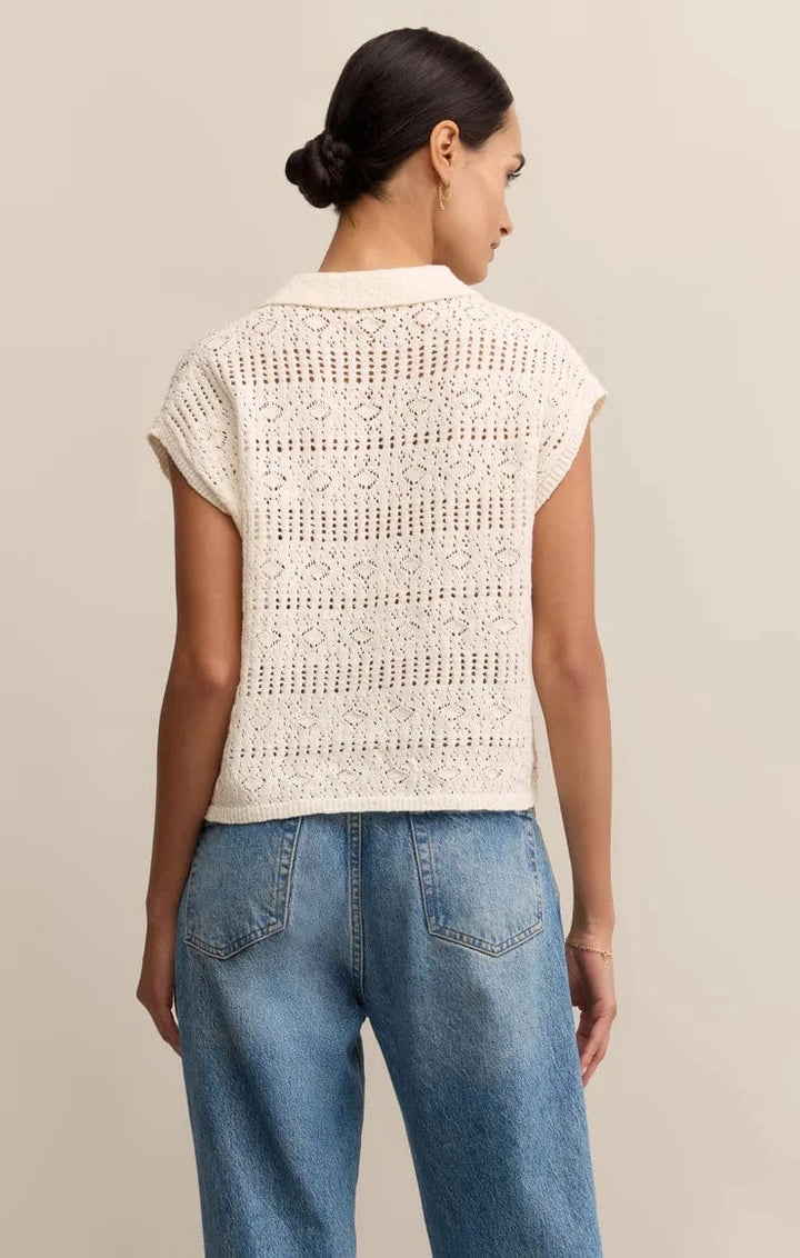 Z Supply Top Kinsley Cotton Sweater Top