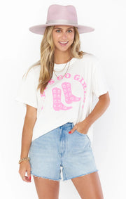 Show Me Your MuMu Graphic Tee Lets Go Girls White / Small Travis Tee