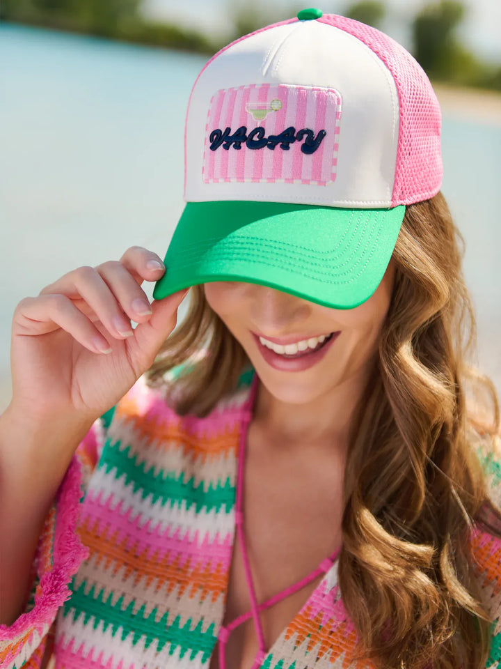 Shiraleah Trucker Hats Multi Vacay Trucker Hat